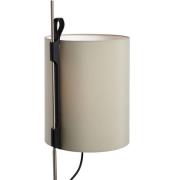 Carpyen Magnetisk golvlampa, Ø 25cm, khaki, svart ek