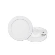 Prios LED-taklampa Edwina, vit, 23 cm, set om 10 st