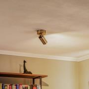 Lucea Takspotlight Spotte, antik mässing, 1 lampa