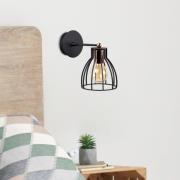 Opviq Vägglampa Kemah N-1238 1 lampa svart/brons