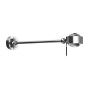 Top Light Puk Mini Hotel LED, 30cm, klara linser, matt krom