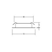 BRUMBERG LED infälld downlight BB17, on/off, vit