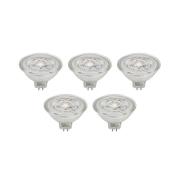 Prios LED-reflektor GU5.3 4.3W 345lm 36° klar 830 set om 5