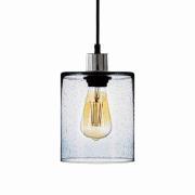 Solbika Lighting Soda pendellampa med blå glasskärm Ø 15cm