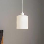 Solbika Lighting Pendellampa Soda med glasskärm vit Ø 15 cm