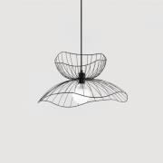 Opviq Hänglampa Farac 6390, svart, metall, Ø 50 cm