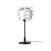 Dyberg Larsen bordslampa Pineapple, vit/svart, höjd 35 cm