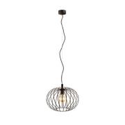 Argon Pendellampa Valor, mörkbrun, stål, Ø 40 cm