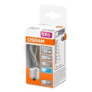 OSRAM Classic B LED-lampa E27 2,5 W 4 000 K klar