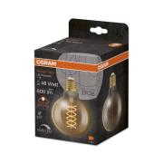 OSRAM Vintage 1906 E27 7W LED G95 822 guld dimbar