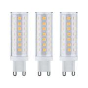 Paulmann LED-stiftlampa G9 5W 4 000 K 3-pack