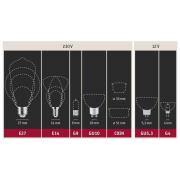 Paulmann LED-lampa E27 7W 2.700K matt