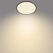 Philips SuperSlim taklampa 2 700K Ø42cm svart
