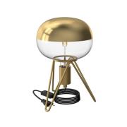 Calex Tripod bordslampa, guld