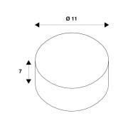 SLV LED reflektor QPAR111, 3.000 K, GU10, 12 W, dimbar