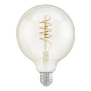 EGLO LED-globlampa E27 G125 4W 2 200 K filament