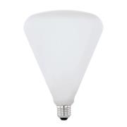 EGLO LED-lampa E27 Big Size kulform 4,5W 2.700K opal