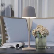 EGLO LED-bordslampa Mannera med batteri, sand