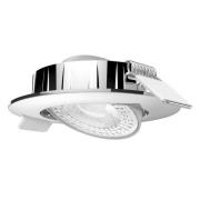 MEGATRON LED-inbyggnadslampa Slimo, vridbar, krom