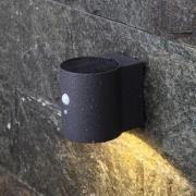 MEGATRON Loky LED-solcellslampa, sensor, rund