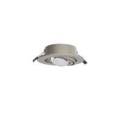 MEGATRON LED infälld spotlight Planex Powerlens, 4,8 W, nickel