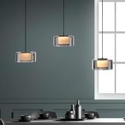 Paul Neuhaus LED-hänglampa Rika, 71 cm, glas, dimbar