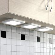 Lindby Antony LED-bänklampa, 3-pack, silver