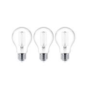 Lindby LED glödlampa E27 set med 3 st 7W 806 lm klar 2.700K