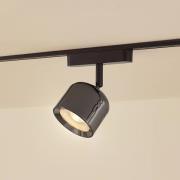 Lindby LED-spot 48 V Lumaro, grå, Ø 8,2 cm, aluminium, dimbar