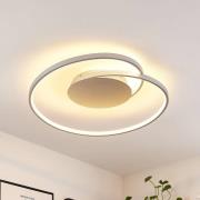 Lucande LED-taklampa Enesa, 63 cm, CCT, fjärrkontroll, dimbar