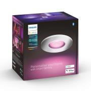 Philips Hue Xamento LED-inbyggnadsspot aluminium