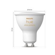 Philips Hue White Ambiance GU10 4,2 W reflektor, 3-pack