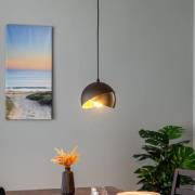 Opviq Berceste 252-S hänglampa Ø20cm svart/guld