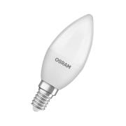 OSRAM LED Classic Star, stearinljus, matt, E14, 3,3 W, 2 700 K