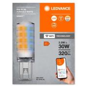 LEDVANCE SMART+ WiFi LED-lampa G9, 3,5 W, CCT-dimbar