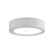 Bover LED-taklampa Urban, silver/vit, Ø 60 cm