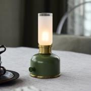 PR Home LED-bordslampa Frida, grön, höjd 22 cm