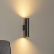 Argon Vägglampa Cerro, svart, stål, upp/ner