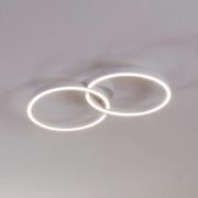 EGLO Armandolo LED-taklampa, vit, längd 67 cm, CCT, RGB