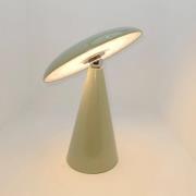 Beacon Lighting Beacon LED-bordslampa Kinoko, grön, IP44, höjd 27 cm