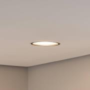 Bega LED infälld takspotlight Studio Line, aluminium/svart, gjuten