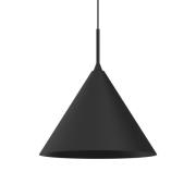 Eko-Light Capital hänglampa, svart, 1 lampa, Ø 32 cm, GX53