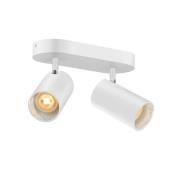 SLV Asto Tube takspotlight GU10 2 lampor vit