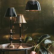 PR Home Abbey Classic bordslampa, svart, 49 cm, metall