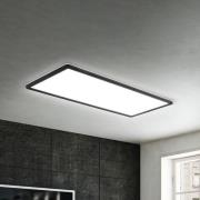 Briloner LED ytmonterad panel Slim 58x20cm on/off 4.000K svart