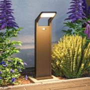 Paulmann Juntea LED-lampa för gångväg, aluminium, antracit, sensor