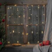 STAR TRADING LED-ljusgardin Decy med julmotiv