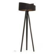 Maco Design Golvlampa Emi med tre ben och tvåfärgad skärm