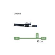 Paulmann Plug & Shine 94273 Kabel 1 m, 1 ingång, 2 utgångar