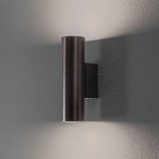 Argon Vägglampa Marion Plus, svart, GU10, stål, höjd 18 cm